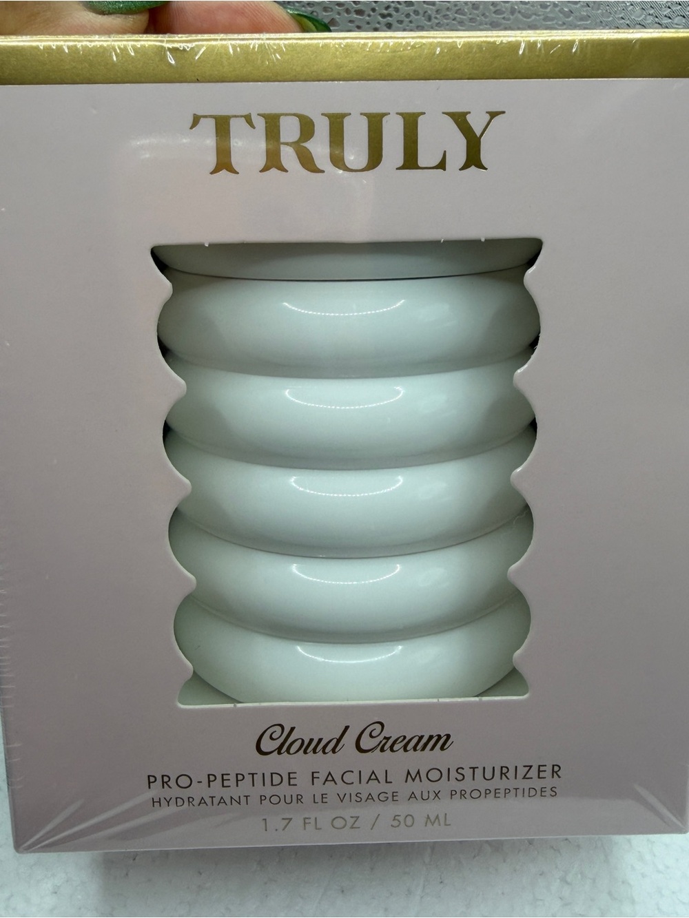 TRULY Cloud Cream Pro-Peptide Moisturizer - Pink & White